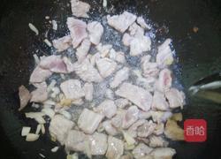肉炒腐竹的做法图解2