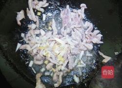 肉炒木耳的做法图解3