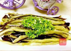 手撕茄子拌蒜苗的做法图解7