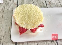 草莓裸蛋糕（10分钟懒人版）的做法图解4