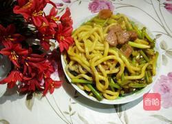 牛肉炒乌冬面的做法图解16