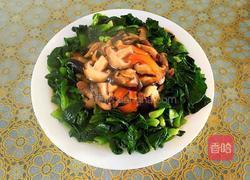 蚝油香菇青菜的做法图解7