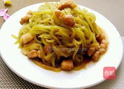 莴笋丝炒肉的做法图解8