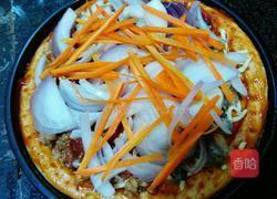 什锦海陆双拼披萨的做法图解12