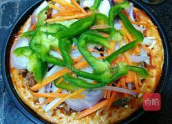 什锦海陆双拼披萨的做法图解13