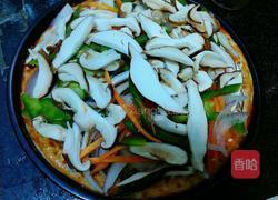 什锦海陆双拼披萨的做法图解14