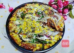 什锦海陆双拼披萨的做法图解22