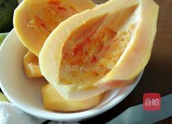 木瓜甜奶的做法图解3