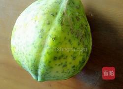 木瓜水果盅的做法图解1