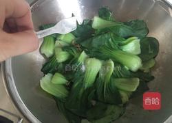 虾皮油菜的做法图解7