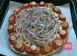 自制海鲜披萨的做法图解7