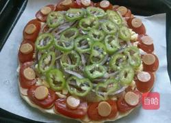 自制海鲜披萨的做法图解8