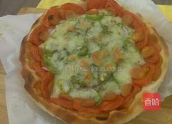 自制海鲜披萨的做法图解10