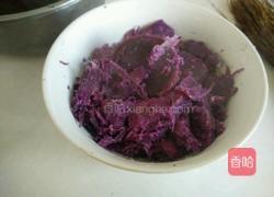 紫薯糯米团的做法图解4