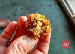 炸素丸子的做法图解3