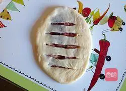 Fancy bean paste bread recipe 6