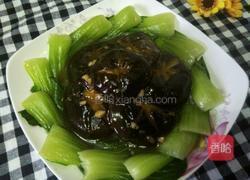 香菇油菜的做法图解9