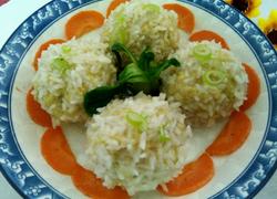 珍珠豆腐丸子