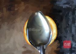 橙香蛋羹的做法图解3