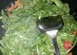 素炒荷兰豆叶的做法图解5