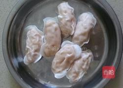 芥兰木耳炒饺的做法图解4