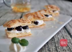 迷你拿破仑酥（蓝莓）的做法图解5