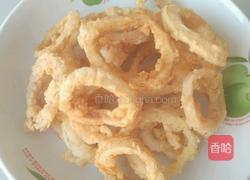 炸鱿鱼圈的做法图解5