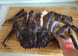 帝王蟹 阿拉斯加蟹 汤鲜肉美的做法图解1