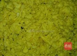 素饺子馅料(韭菜鸡蛋散子馅)的做法图解4