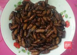 干煸蚕蛹的做法图解4