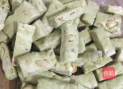 抹茶?牛轧糖的做法图解9