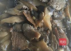 蘑菇炖肉的做法图解3