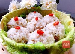 糯米珍珠丸子的做法图解14