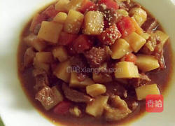 茹果妈妈___咖喱牛肉的做法图解18