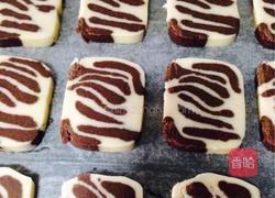 斑马条纹曲奇饼干的做法图解6