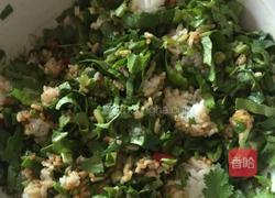 青菜拌米饭的做法图解4