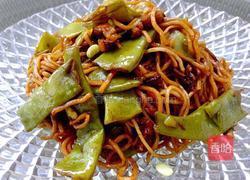 扁豆焖面的做法图解16