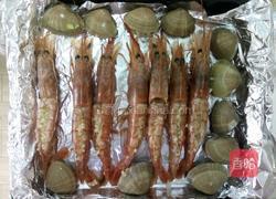 蒜蓉烤阿根廷红虾的做法图解3