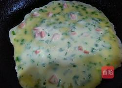 韭菜火腿鸡蛋饼的做法图解6