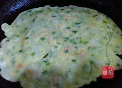 韭菜火腿鸡蛋饼的做法图解7
