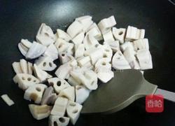 糖醋茄汁藕丁的做法图解4