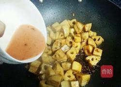 糖醋茄汁藕丁的做法图解8