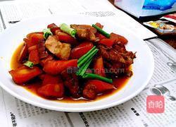 胡萝卜烧排骨的做法图解11