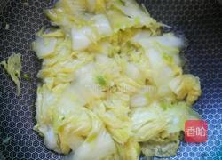 素鸡炒白菜的做法图解3