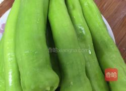 辣椒酿肉的做法图解2