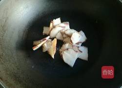 腊肉炒香干的做法图解2