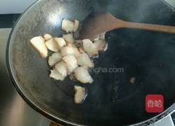 腊肉炒香干的做法图解3