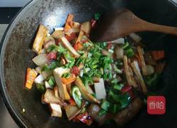 腊肉炒香干的做法图解6
