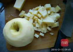 苹果猕猴桃果酱（面包机版）的做法图解3