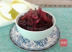 莲子银耳黑米粥的做法图解5